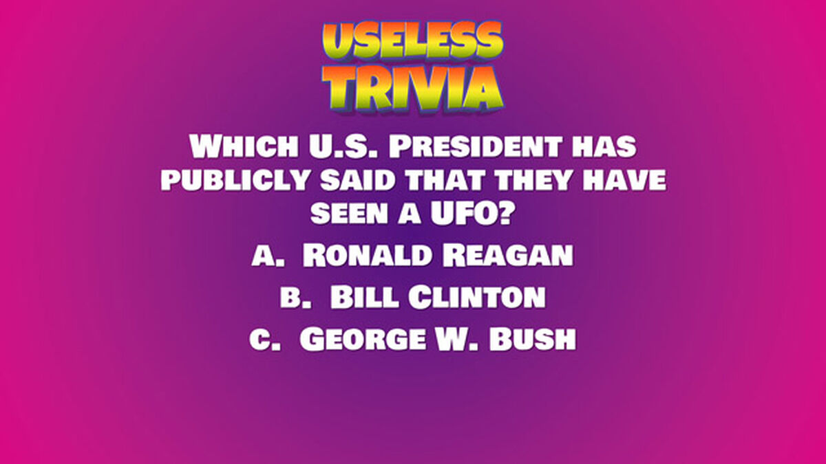 Useless Trivia: Weird Edition image number null